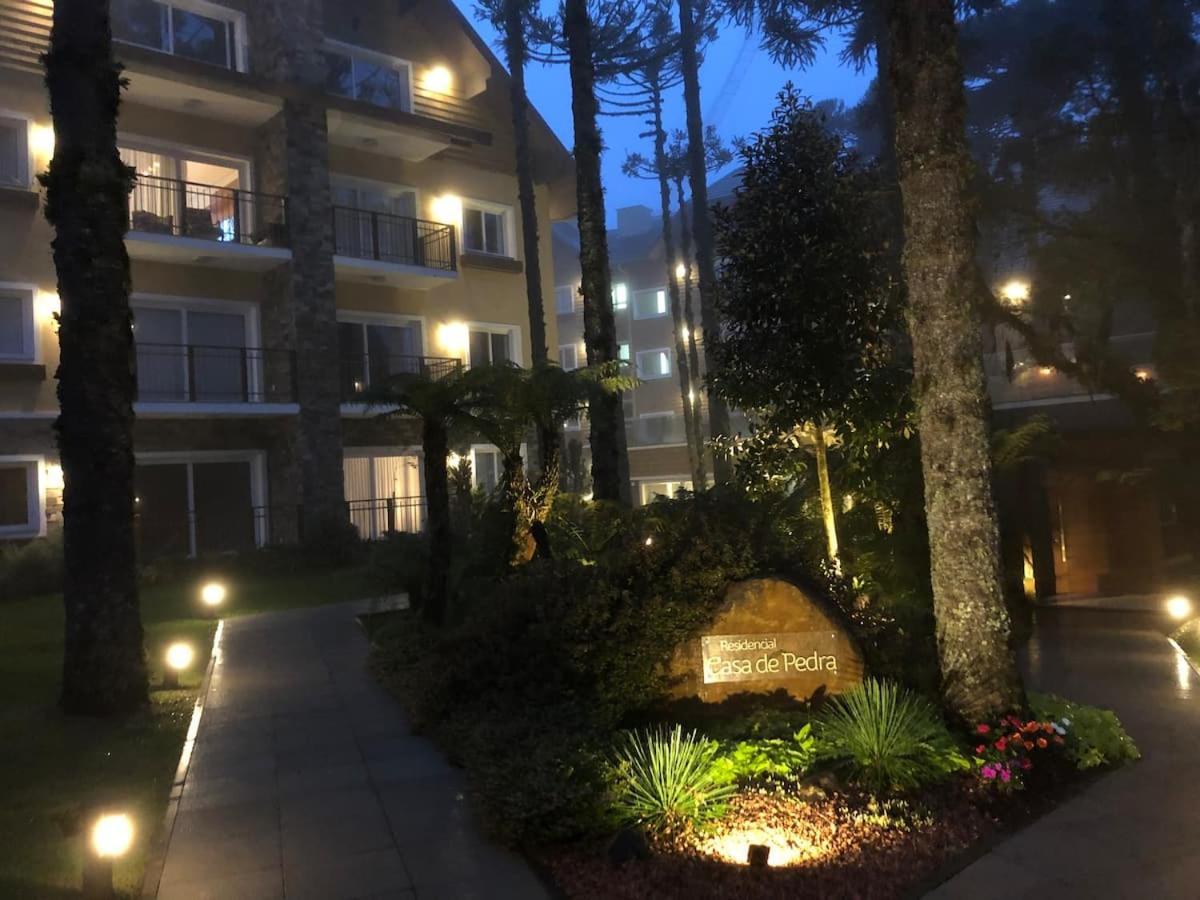Excelente Apartamento Em Gramado/Rs No Condominio Casa De Pedra Exterior foto