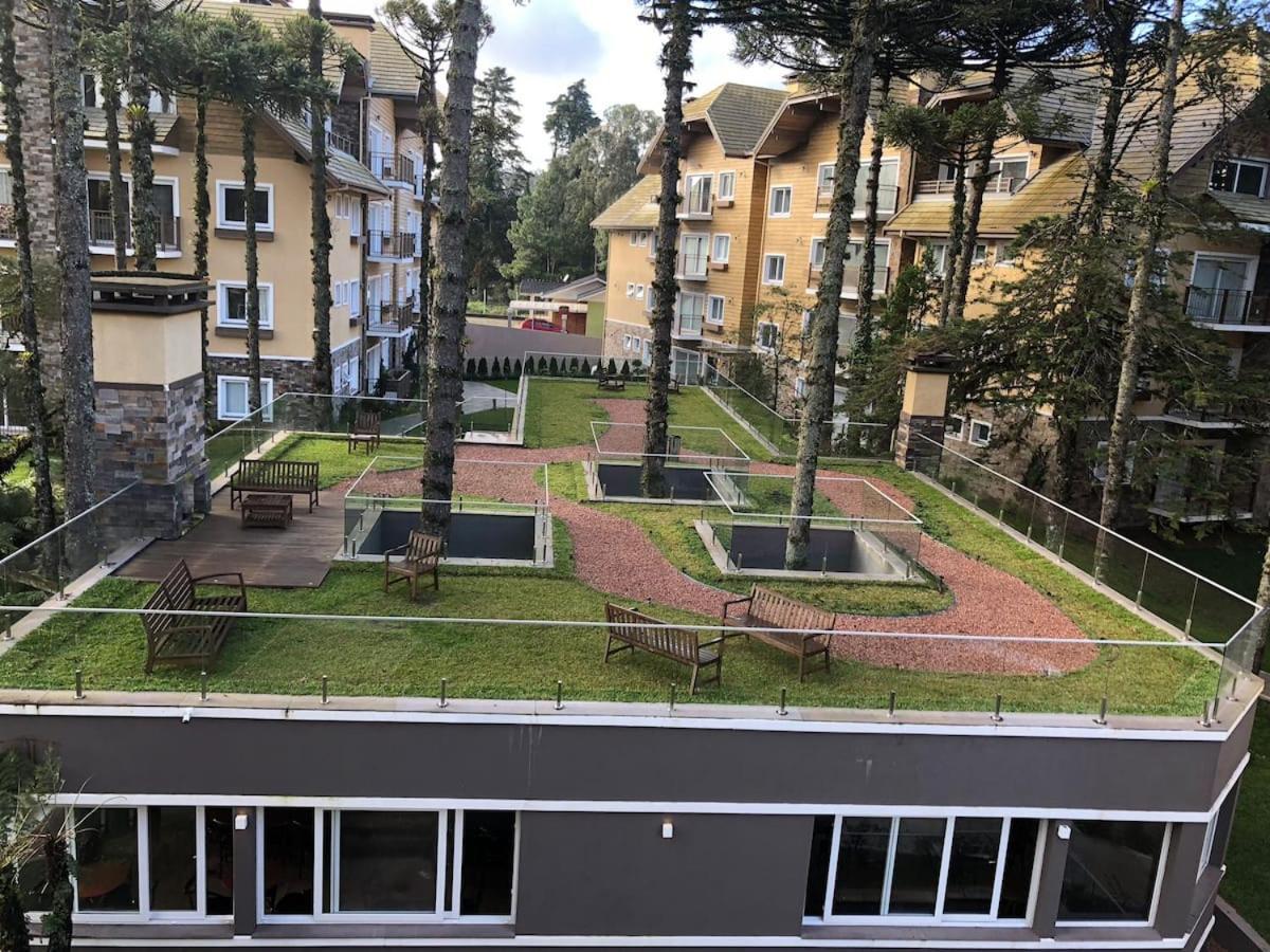 Excelente Apartamento Em Gramado/Rs No Condominio Casa De Pedra Exterior foto